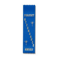 Perfect Attendance 2"x8" Stock Lapel Award Ribbon (Pinked)